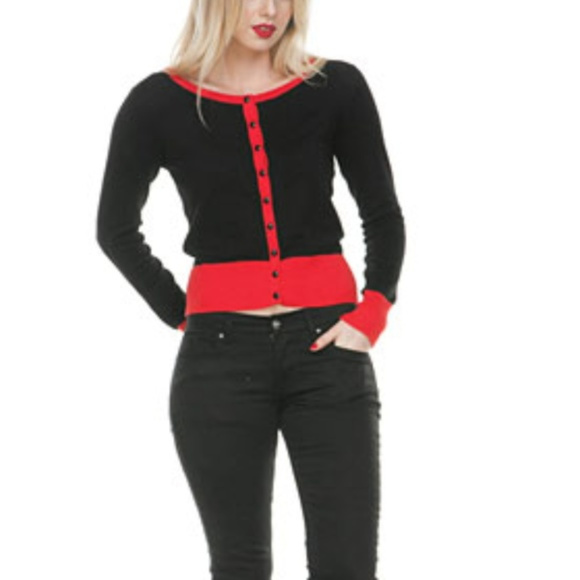 NEW Day of the Dead Sugar Skull Cardigan Sweater - Picture 2 of 5